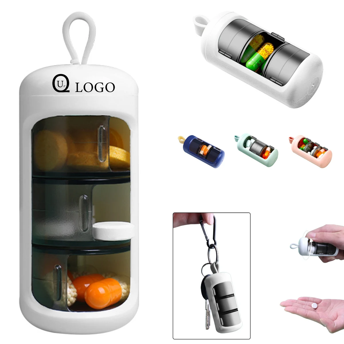 High Capacity Pill Box 1