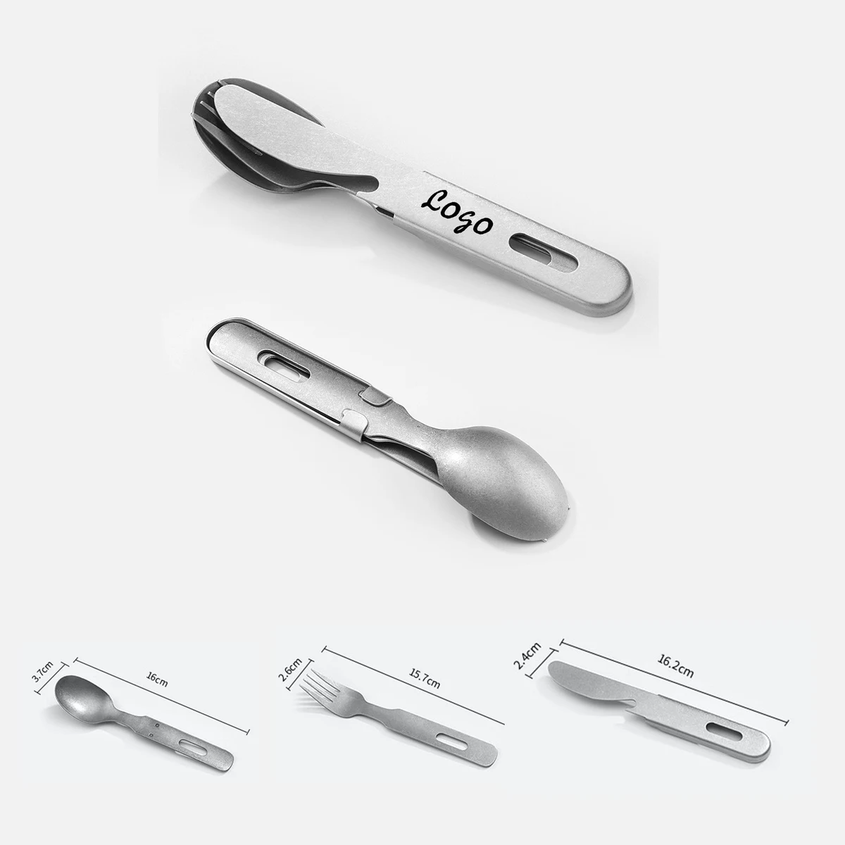 Vintage Snow Stainless Steel Cutlery Outdoor Tableware 1