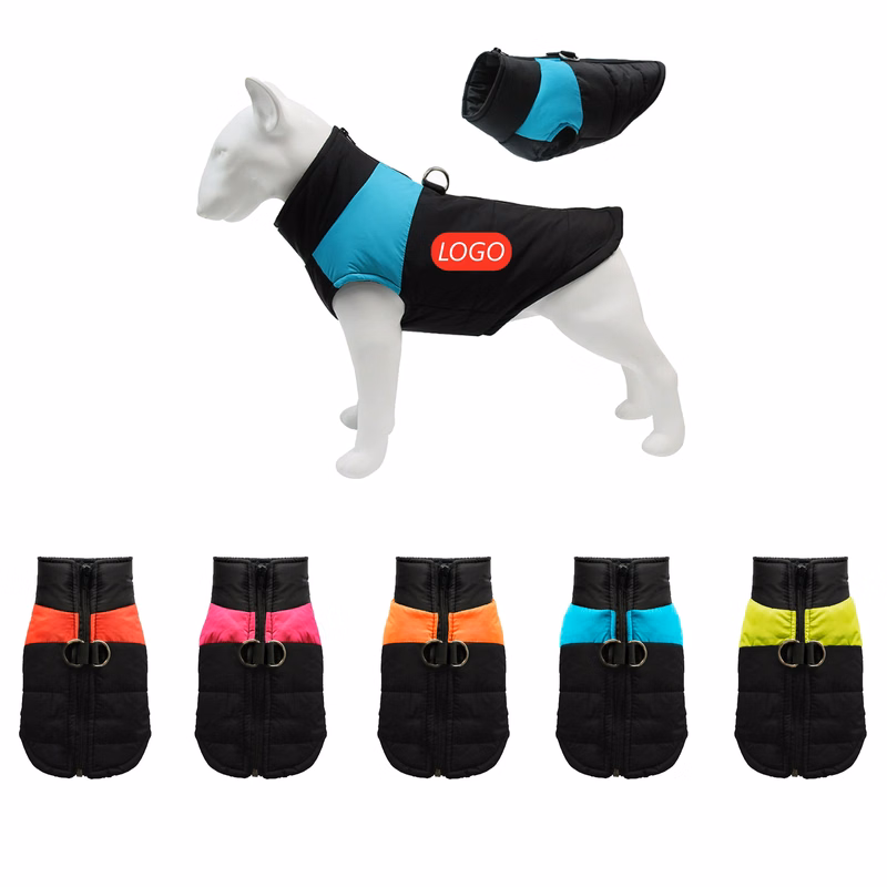 Custom Full-Zip Dog Hoodie Vest Pet