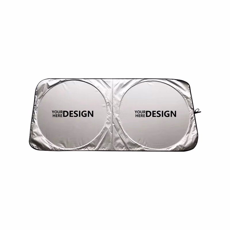 Car Double Circle Sun Blocker