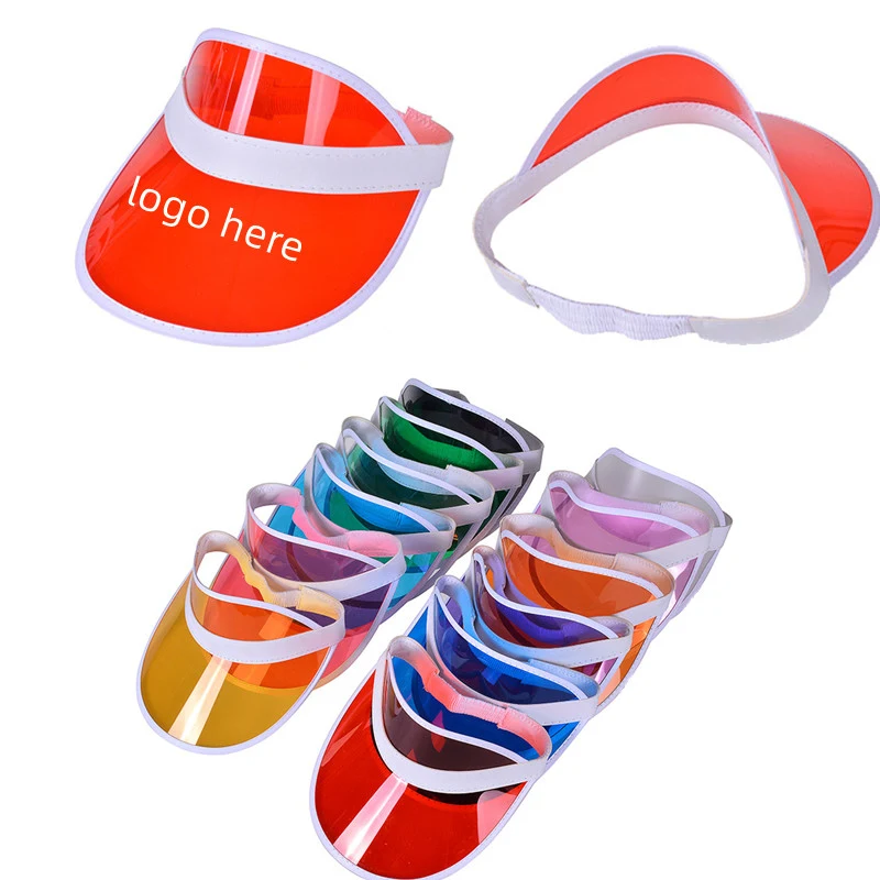 Clear PVC Sun Visors 1