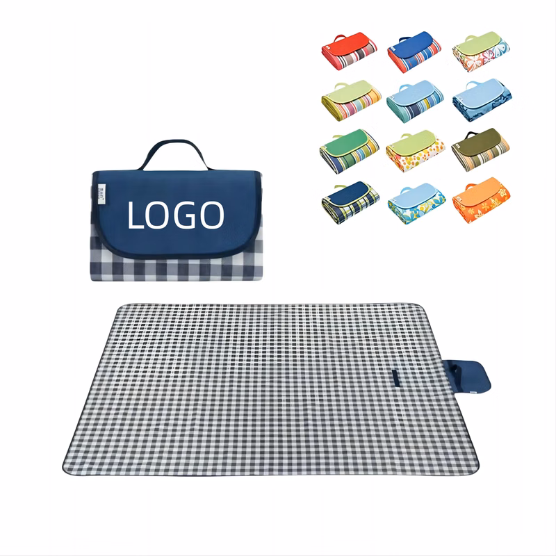 Roll-Up Waterproof Sandproof Beach Blanket Mat