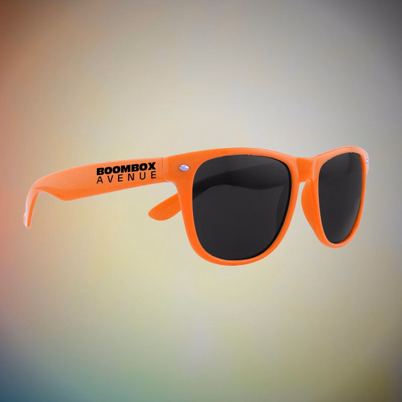 Premium Orange Classic Retro Sunglasses