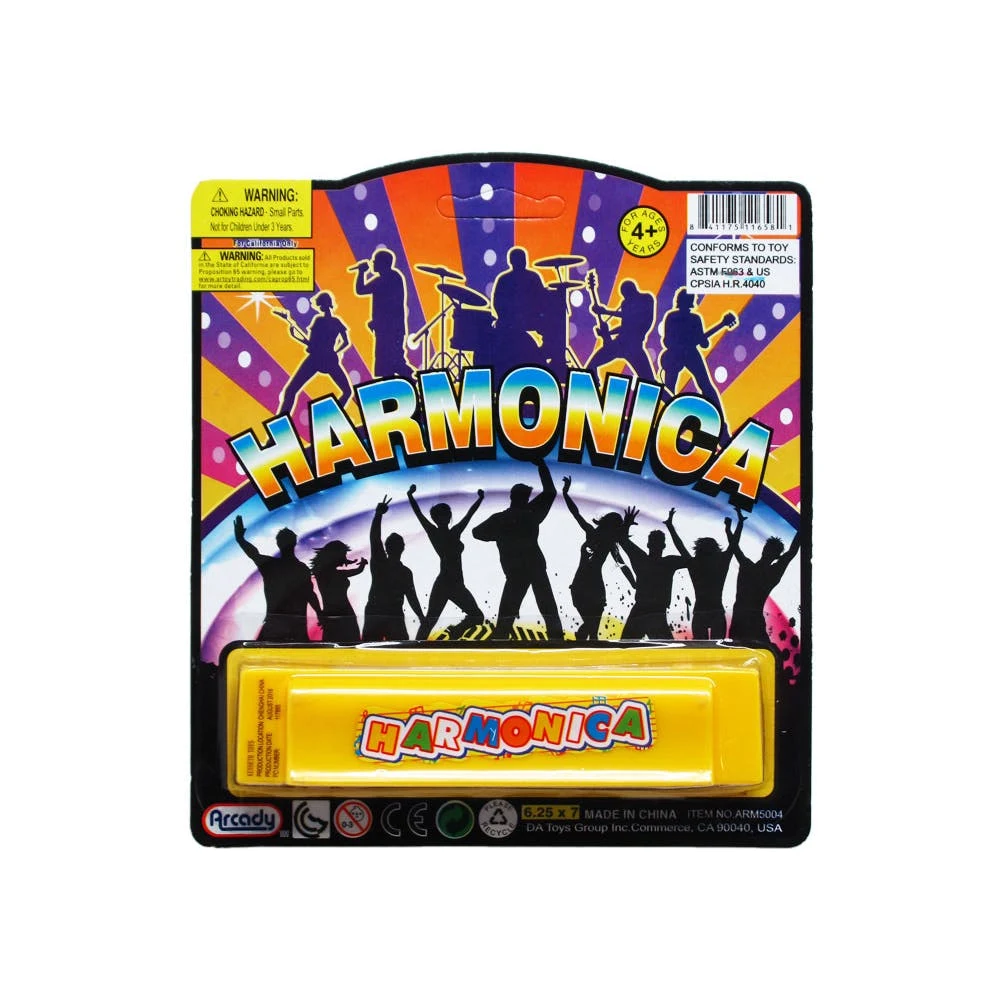 Toy Harmonicas Assorted Colors 1