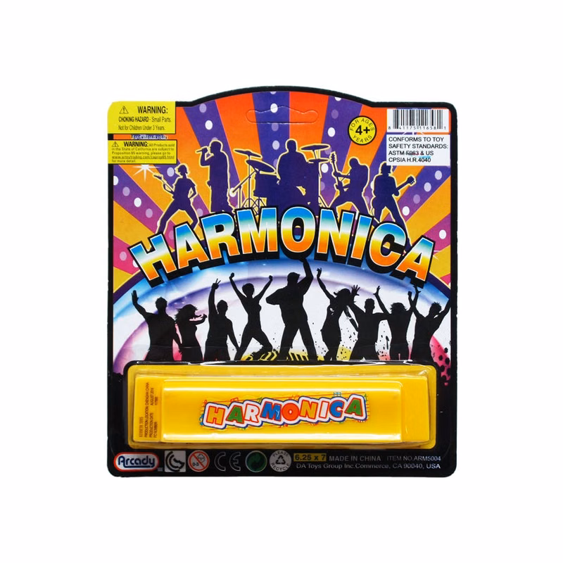 Toy Harmonicas Assorted Colors