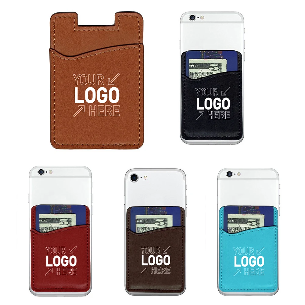 Leather Cell Phone Wallet Card Holder 1