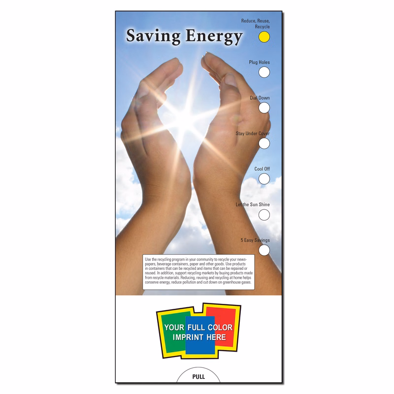 SLIDE CHART - Saving Energy Slide Chart