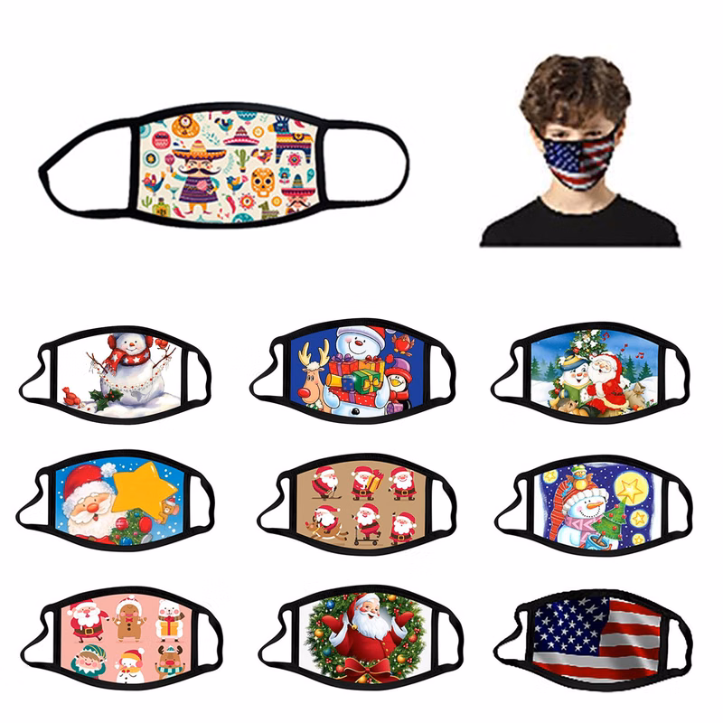 Kids 2 Layers Reusable Polyester Mask