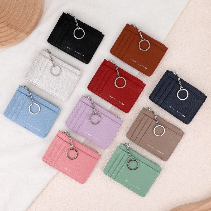 PU Card Holder with Key Ring 1