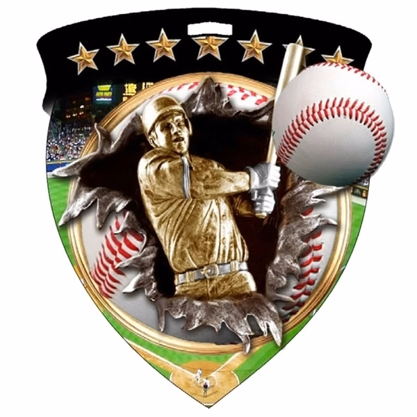 Color Burst Medals/Baseball