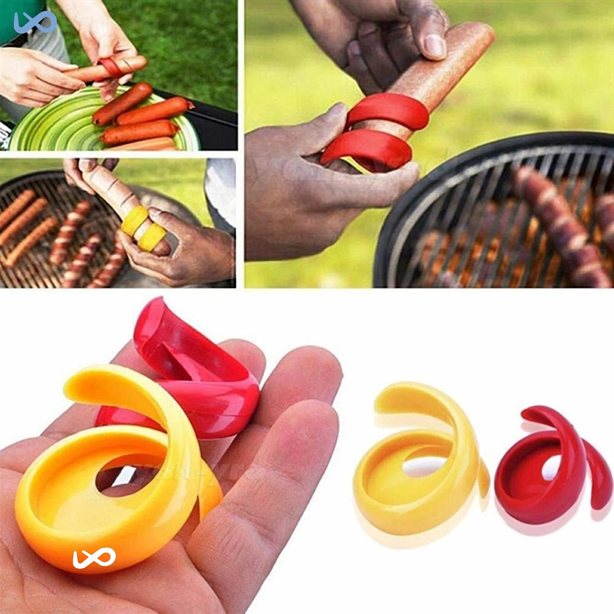 BBQ Hot Dog Spiral Slicer Cutter 1