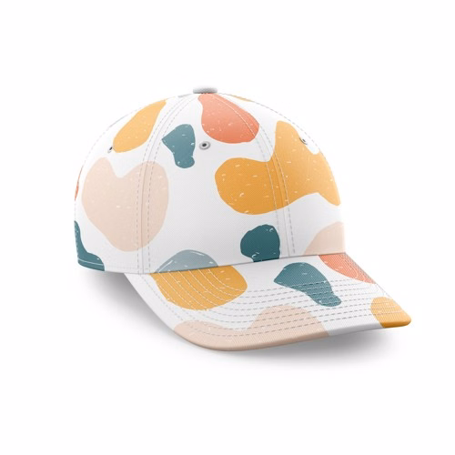 Sublimation 6 Panel Cap - High, Medium, Or Low Crown - Premium Quick Dry Poly