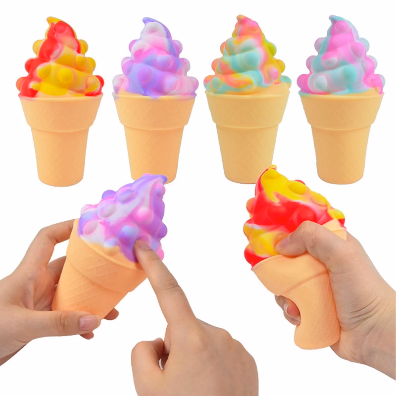Stress RelieverPU Ice Cream Squishy Toy