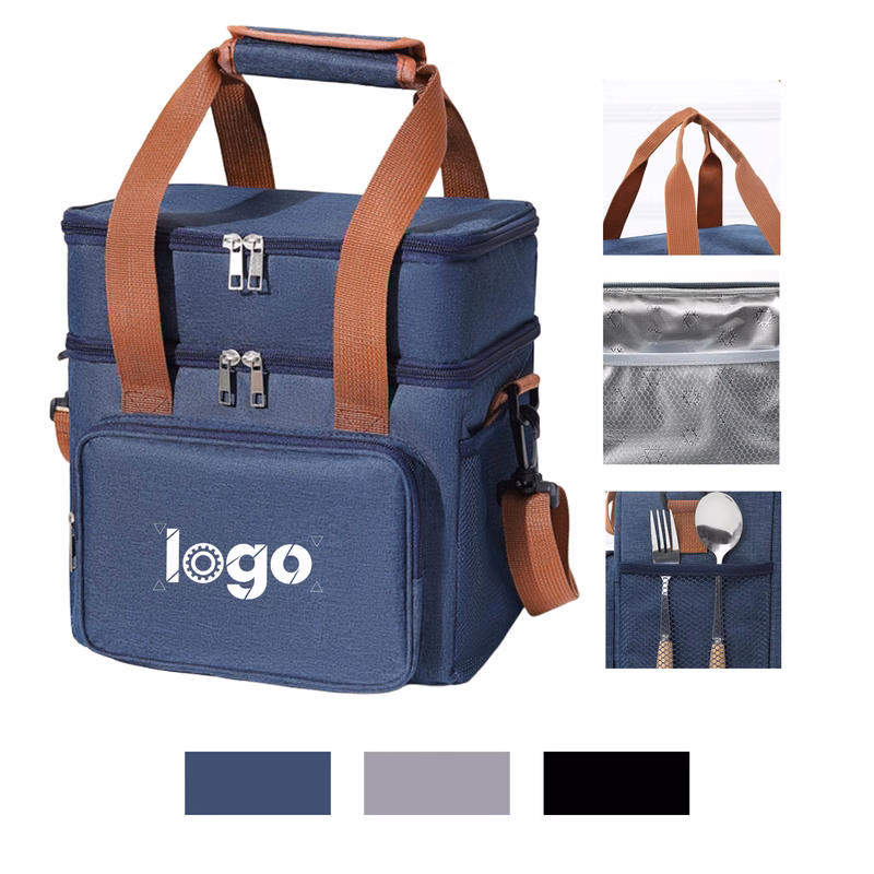 Large-Size Portable Insulated Lunch Bag