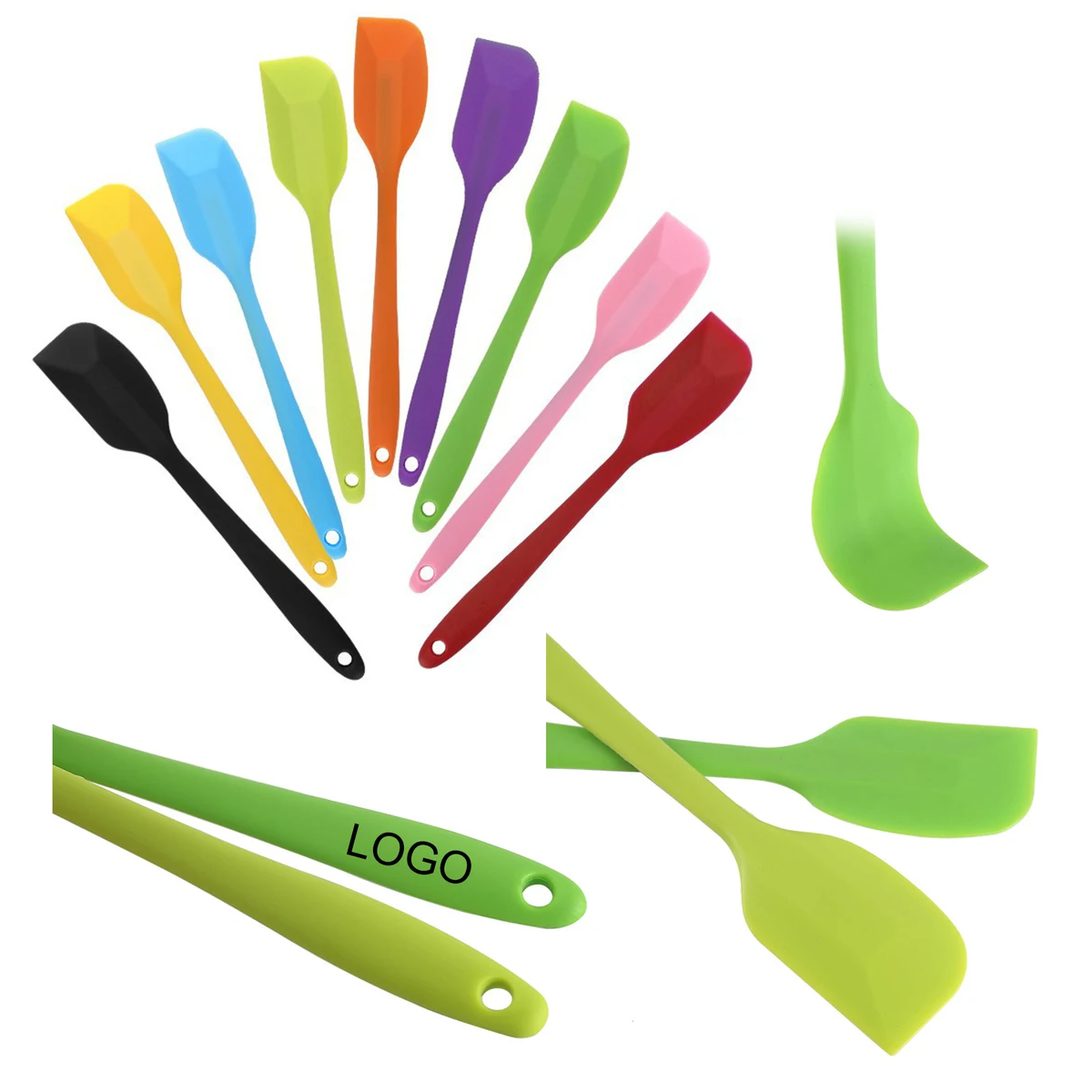 Custom Jam Silicone Spatula 1