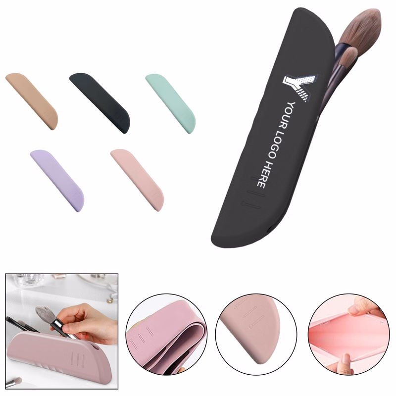 Silicone Cosmetic Brush Case