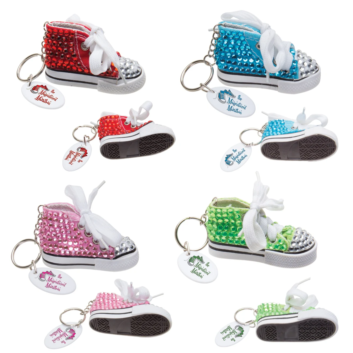 Gym Shoe Bling Keytag 1