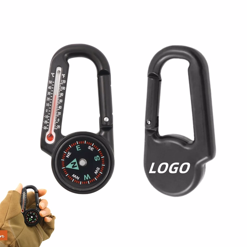 Multifunctional Outdoor Compass With Thermometer
