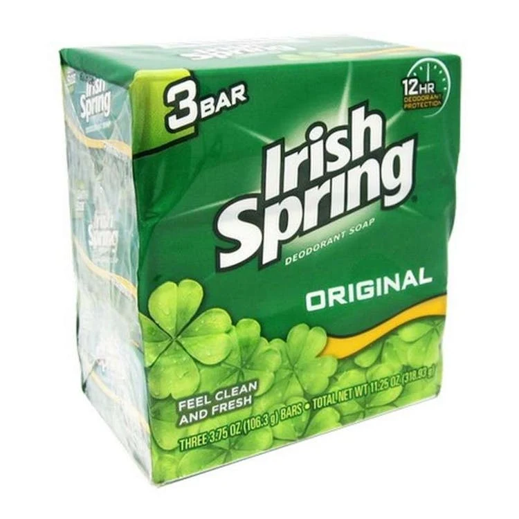 Irish Spring Bar Soaps - 3 Pack Deodorant 1