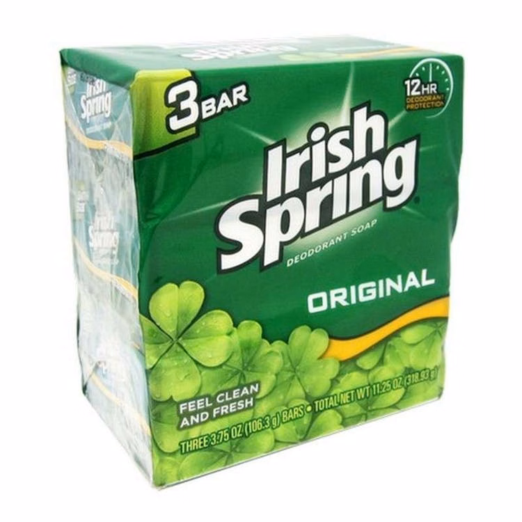 Irish Spring Bar Soaps - 3 Pack Deodorant