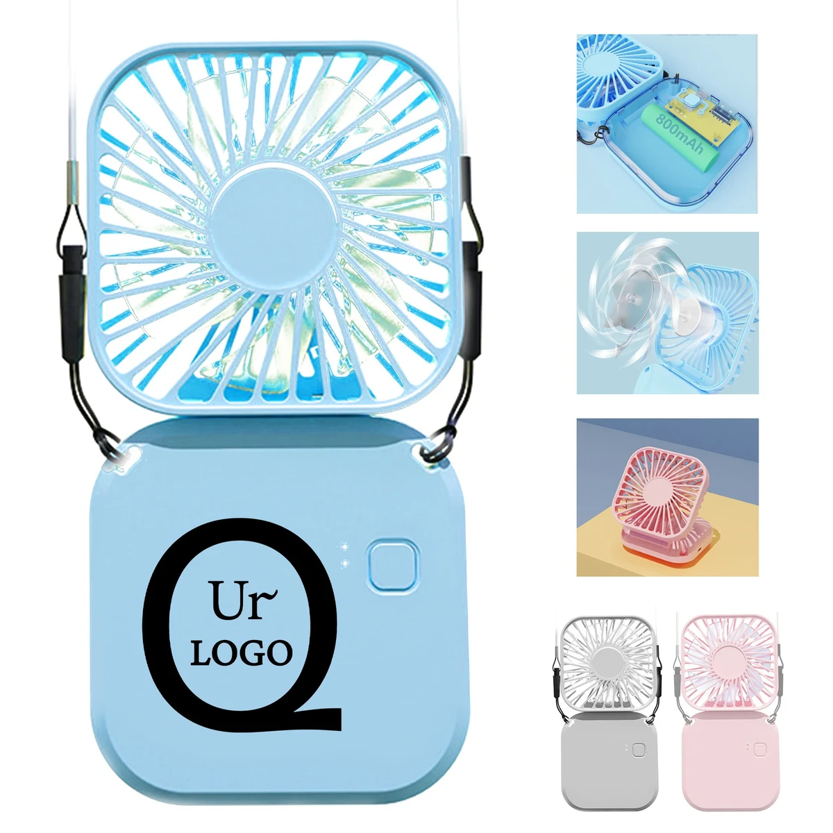 Usb Hanging Neck Small Fan 1