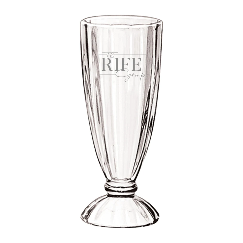 12oz. Ice Cream Soda Glass 1