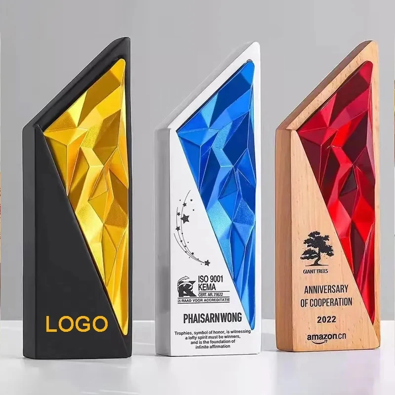 Exclusive Crystal Wooden Award 1