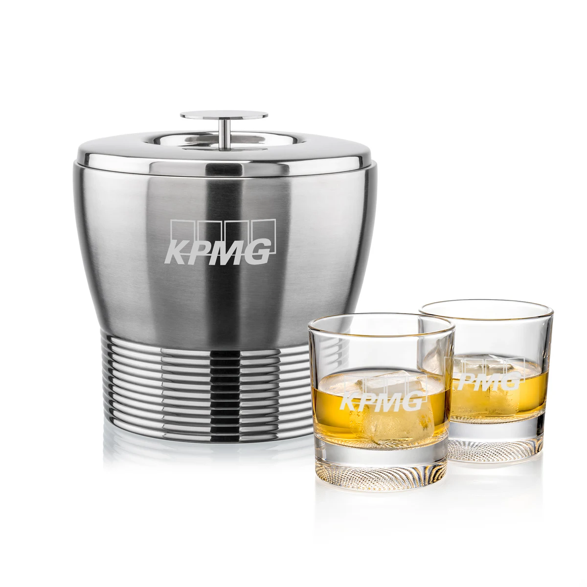 Genoa Ice Bucket & Baldwin On-the-Rocks 1