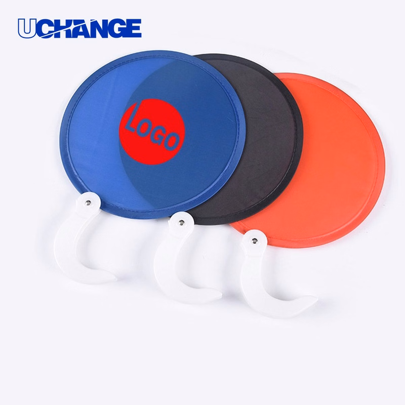 Folding Flyer Disk Toy With Handle