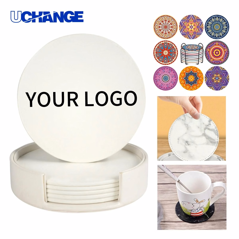 Ceramic Drink Coaster Round Table Mat