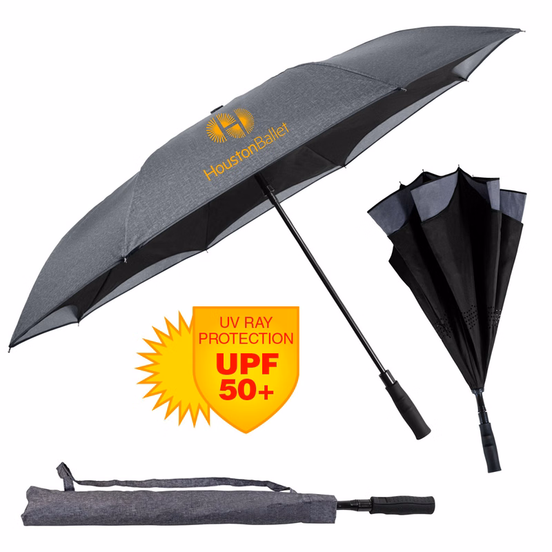 The Heather Inversa Inverted Umbrella - Auto-Open, Reverse Close