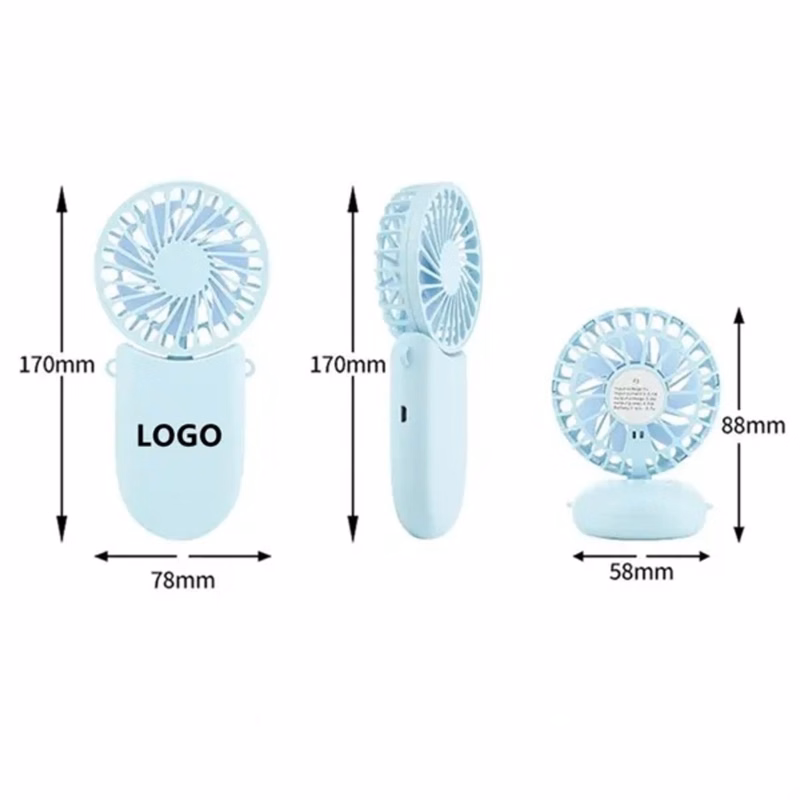 Foldable USB Fan With Lanyard