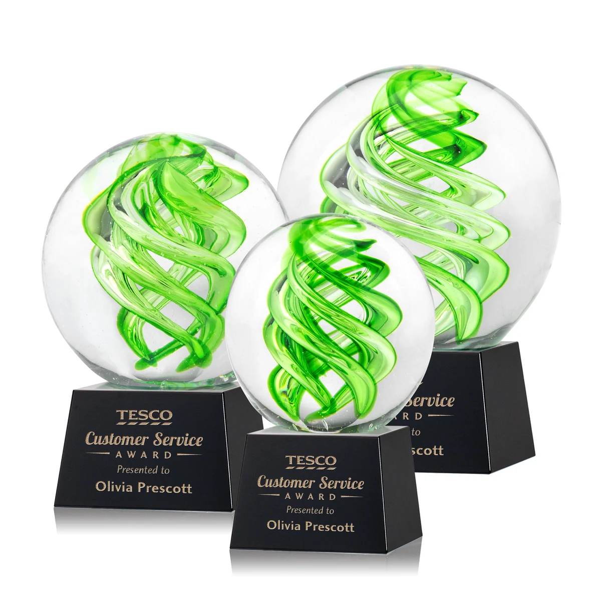 Vortex Award on Robson Base - Black 1
