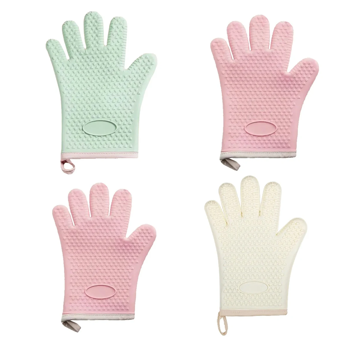 Five Finger Silicone Gloves 1
