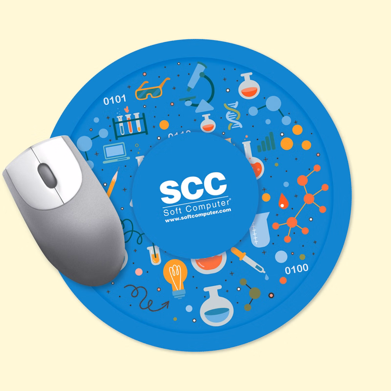 Vynex DuraTec 8" Round x1/16" Hard Surface Mouse Pad