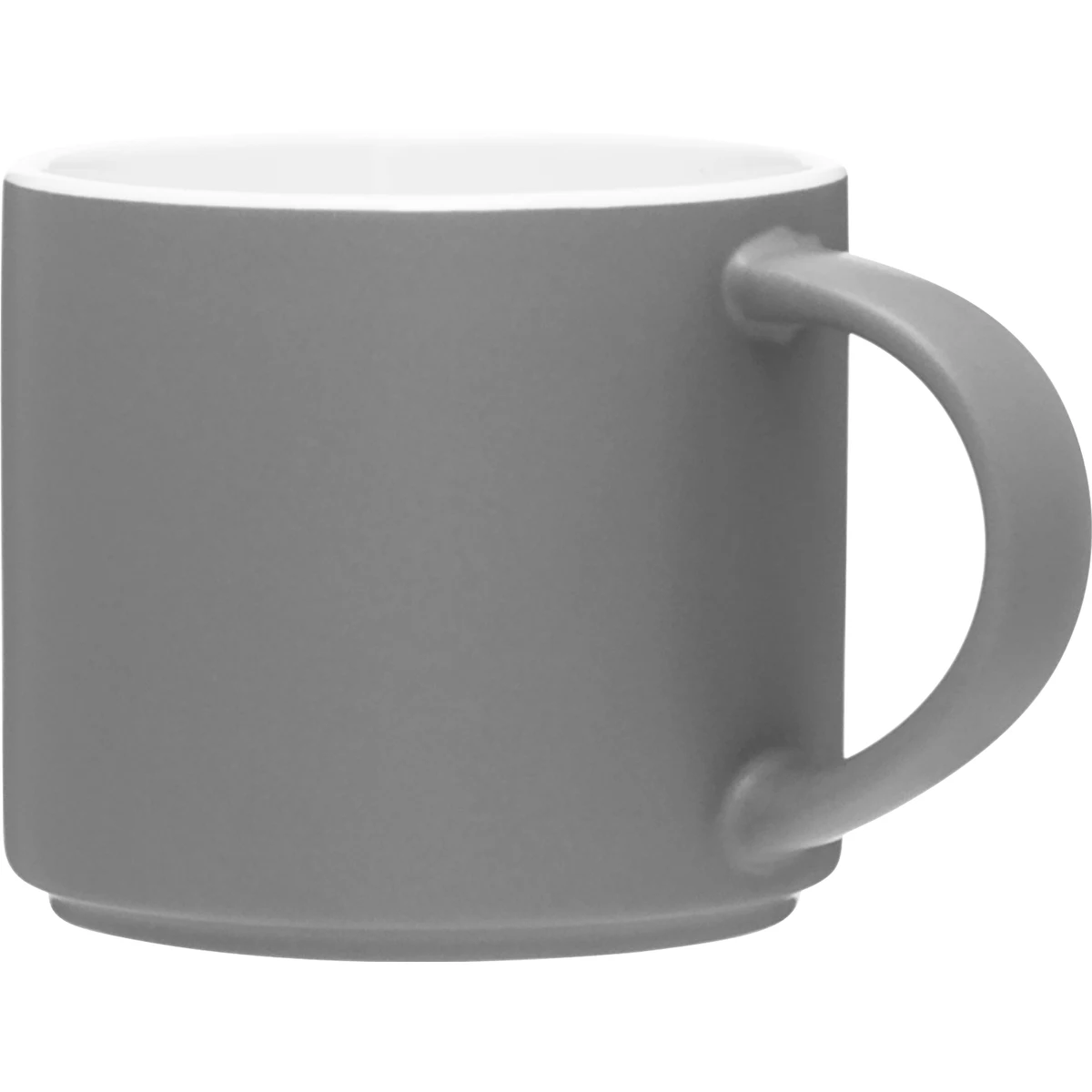 16 oz monaco mug - matte storm gray 1