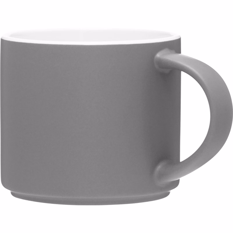 16 oz monaco mug - matte storm gray