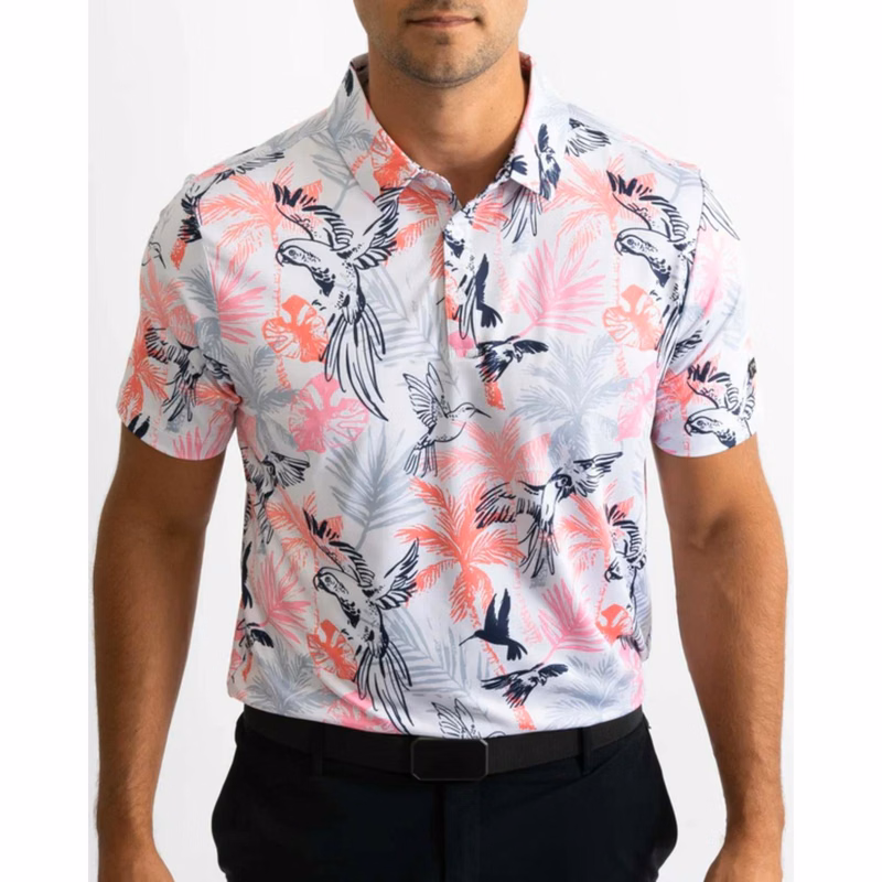 YATTA Golf® - Blossom men's Moisture Wicking non iron Golf Polo Shirts