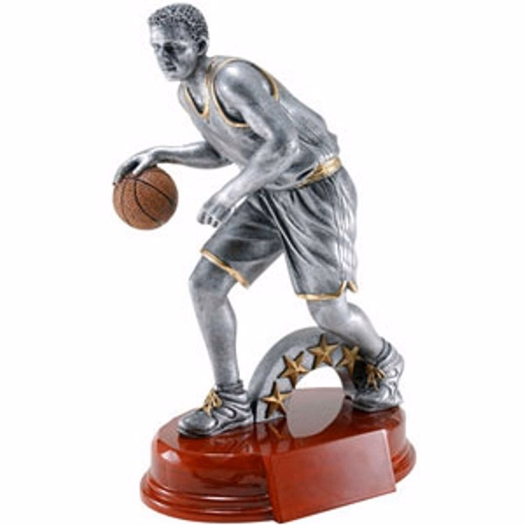 8" Basketball-Male Resin Figure