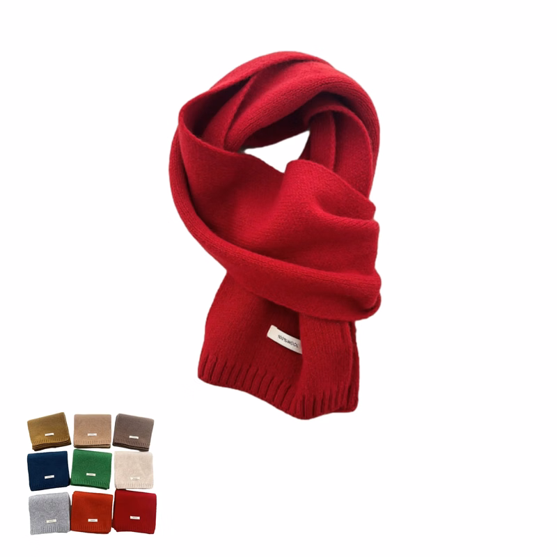 100% Wool Winter Warm Scarf