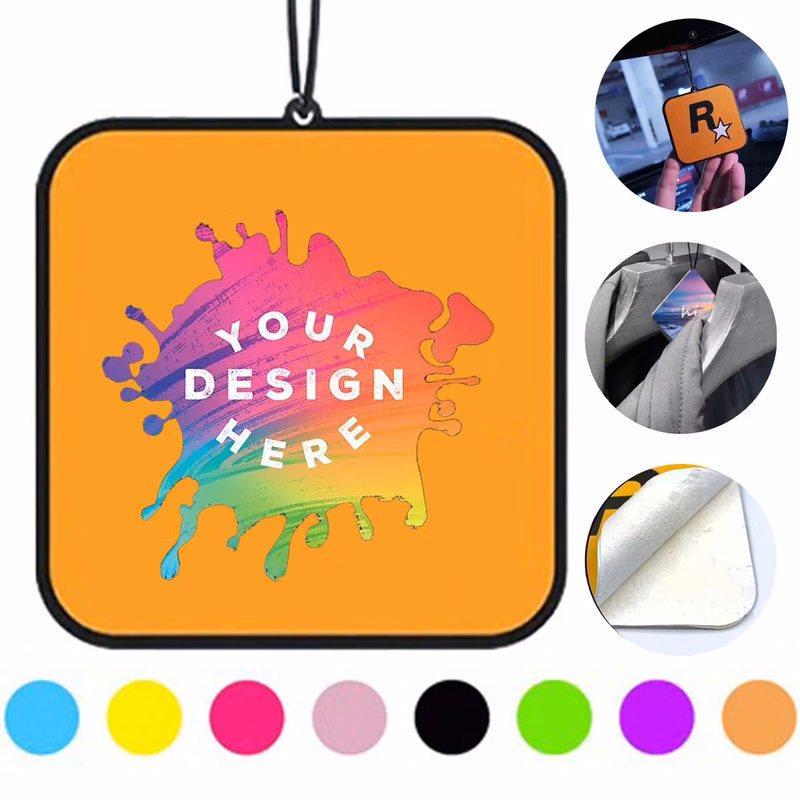 Full Color Customized Car Aroma Diffuser Sheet