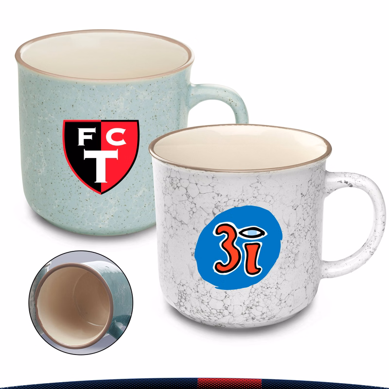 13 oz. Vintex Marble Coffee Mugs