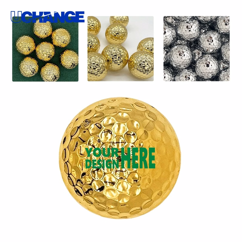 Custom Gold Plated Golf Ball for Marketing