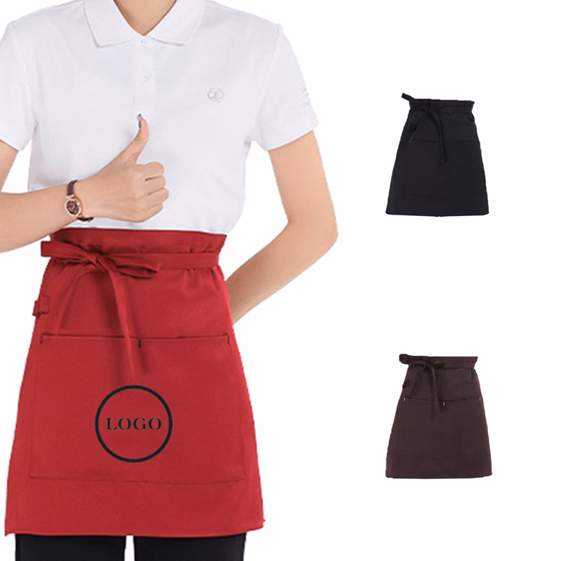 Service Handy Half Waist Apron&Pocket