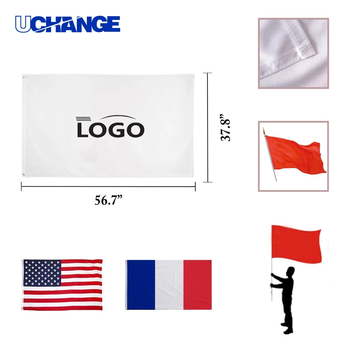 568Double-Sided Custom Flag 1