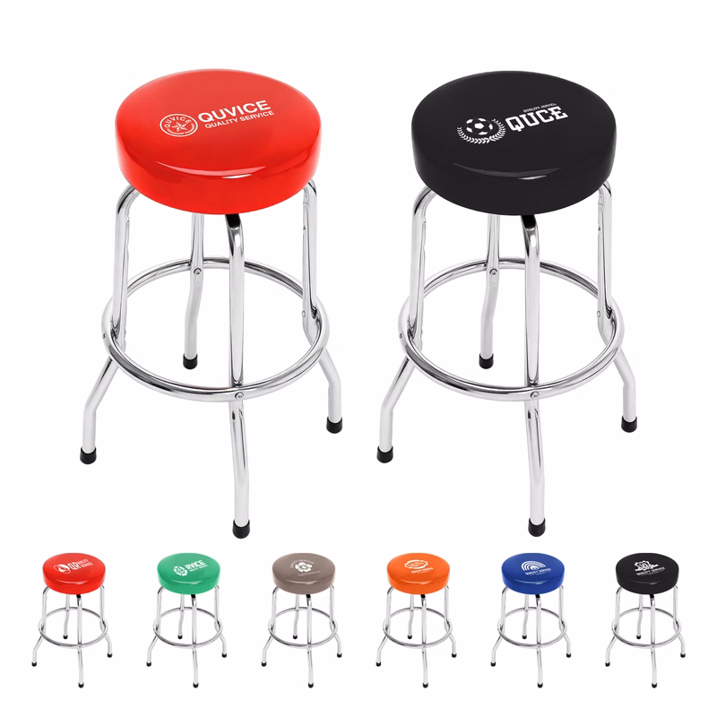 25'' Rotatable PVC Bar Stool
