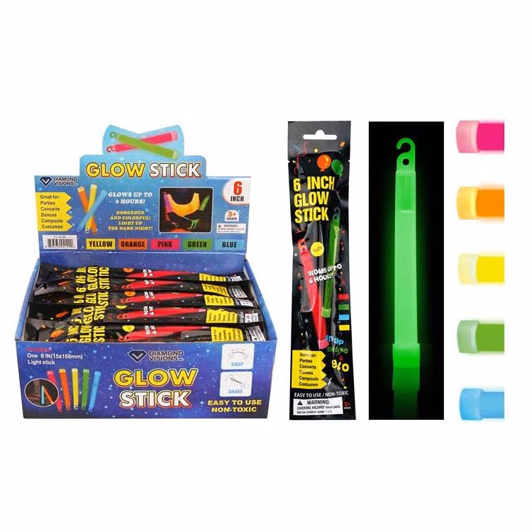 Glow Sticks 6" - Assorted Colors