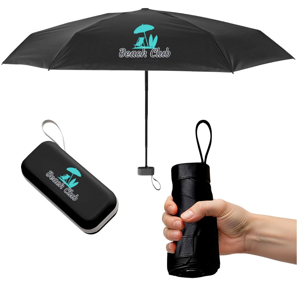 Mini 38'' Foldable Umbrella with Carrying Case 1