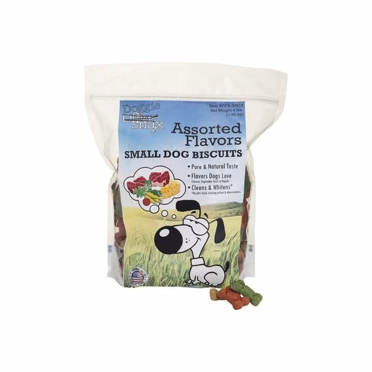 Office Snax Small Dog Biscuits - Assorted 4 lbs