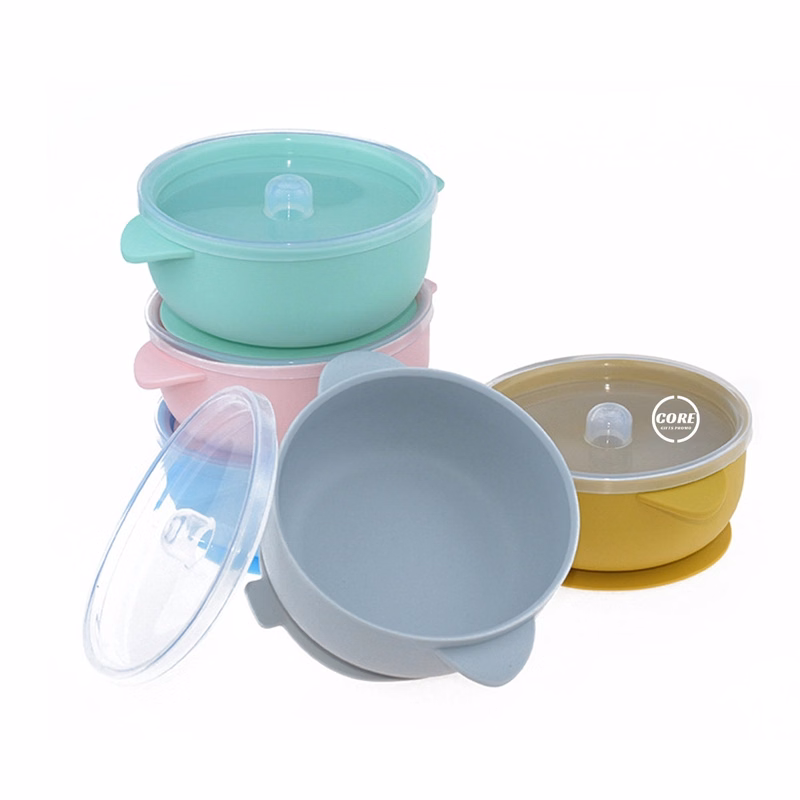 Silicone Baby Bowls with Super Suction